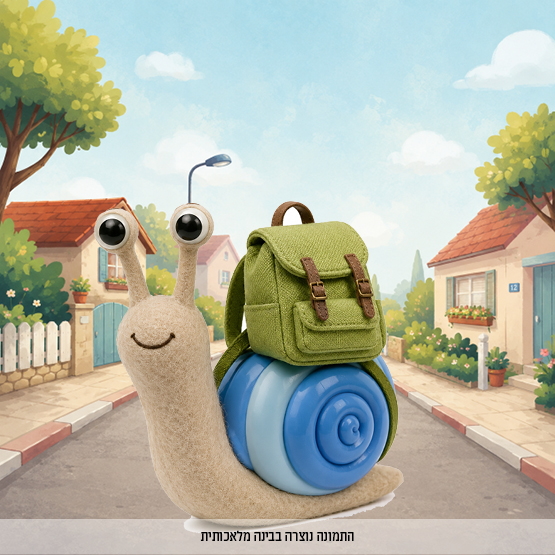 תמונת מופע: תיאטרון סיפור&colon; חילי החילזון הולך לגן